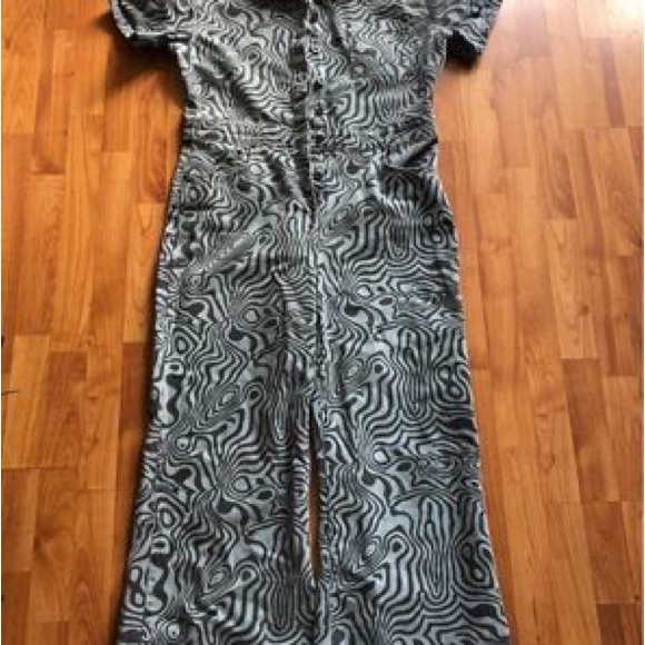 Ragged Priest Printed Denim Boilersuit - Picture 2 of 2